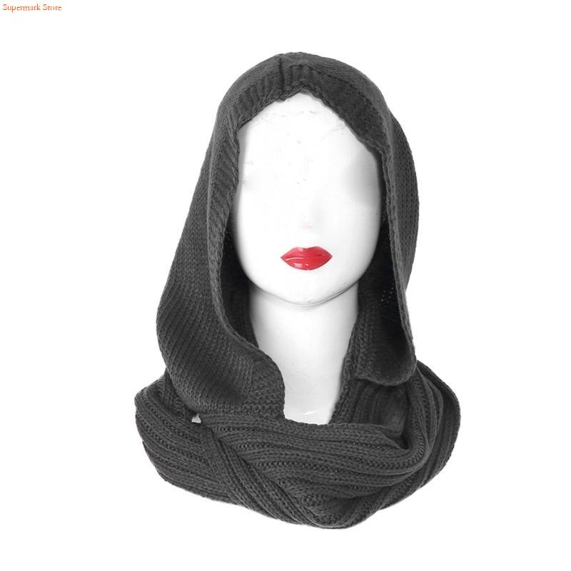 Q5WE Winter Women Thick Cable  - Infinity Scarf Knit ulasan dan harga