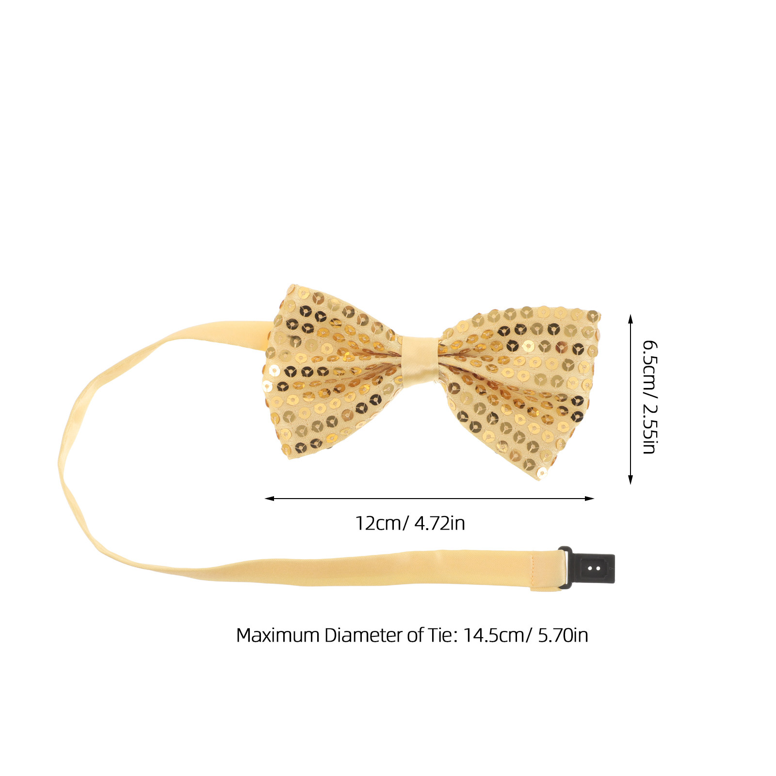 5Pcs Children's Sequin Bow Tie - Bow Tie Pre Tied ulasan dan harga