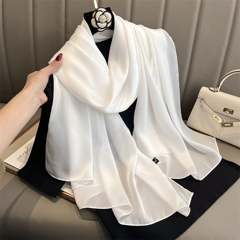 2024 Luxury Brand Spring Large - Silk Neck Scarf ulasan dan harga