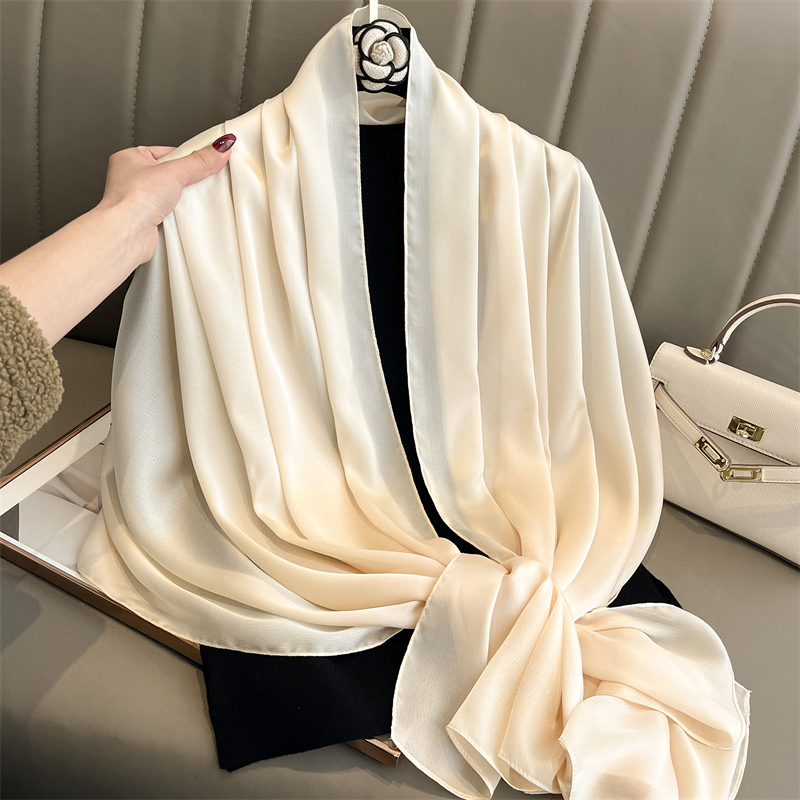 2024 Luxury Brand Spring Large - Silk Neck Scarf ulasan dan harga