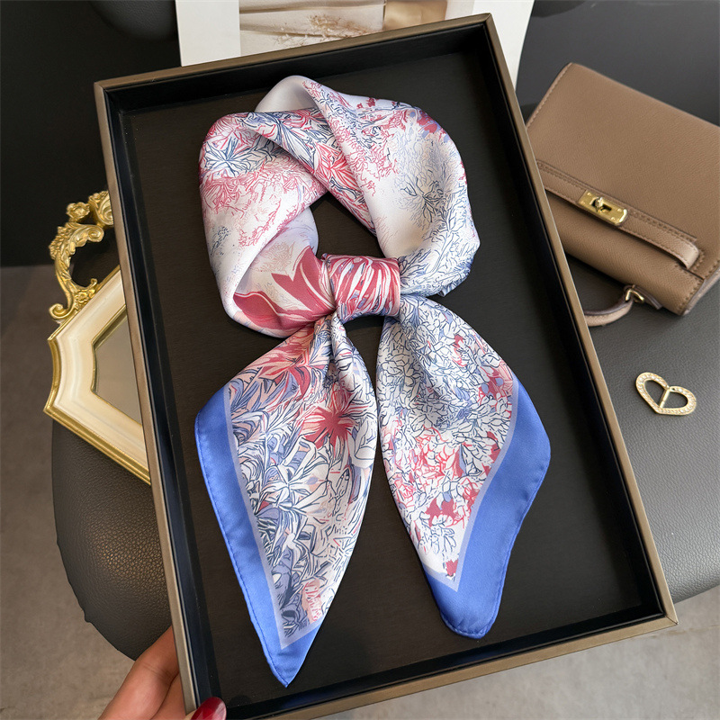 Luxury Design Print Scarf For  - Head Wrap Turban ulasan dan harga