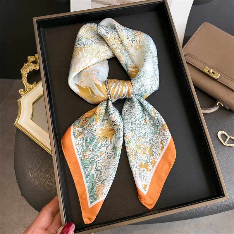 Luxury Design Print Scarf For  - Head Wrap Turban ulasan dan harga