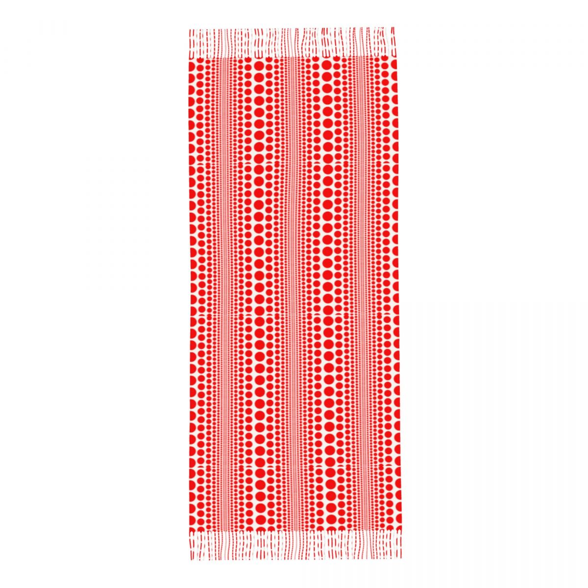 Red Infinity Polka Dots Scarf  - Infinity Scarf Knit ulasan dan harga