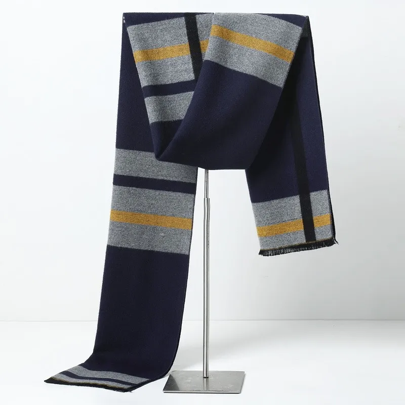Designer Brand Plaid Men Scarv - Muffler Men Wool ulasan dan harga
