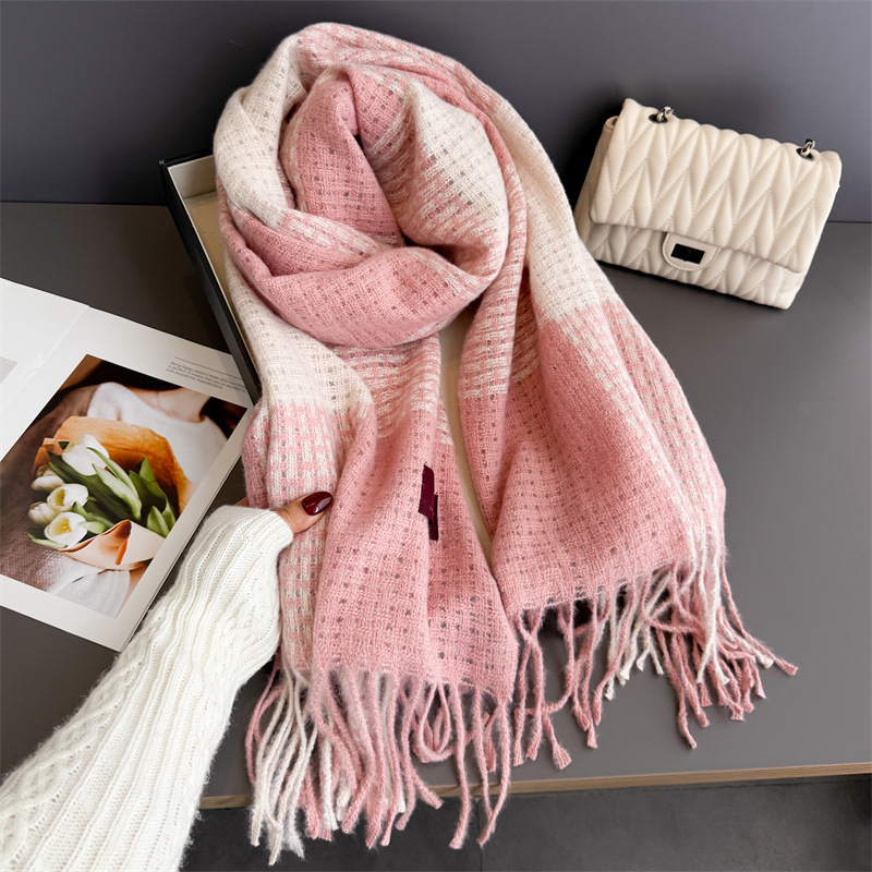 Imitation Cashmere Warm Scarf  - Pashmina Wrap Large ulasan dan harga