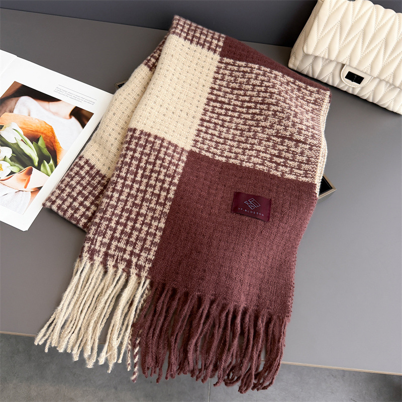 Imitation Cashmere Warm Scarf  - Pashmina Wrap Large ulasan dan harga