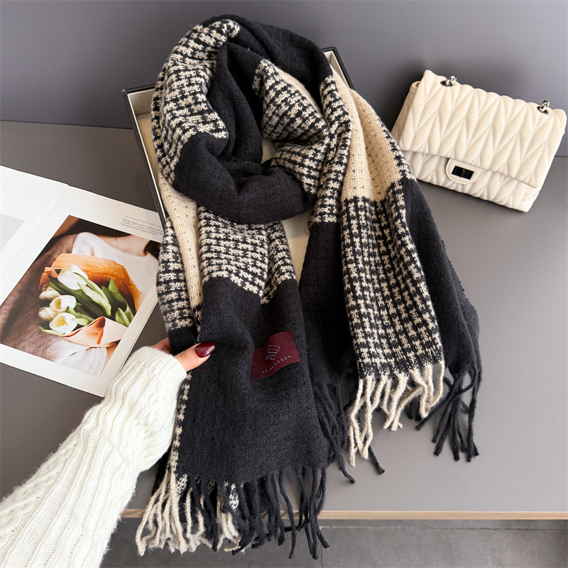 Imitation Cashmere Warm Scarf  - Pashmina Wrap Large ulasan dan harga