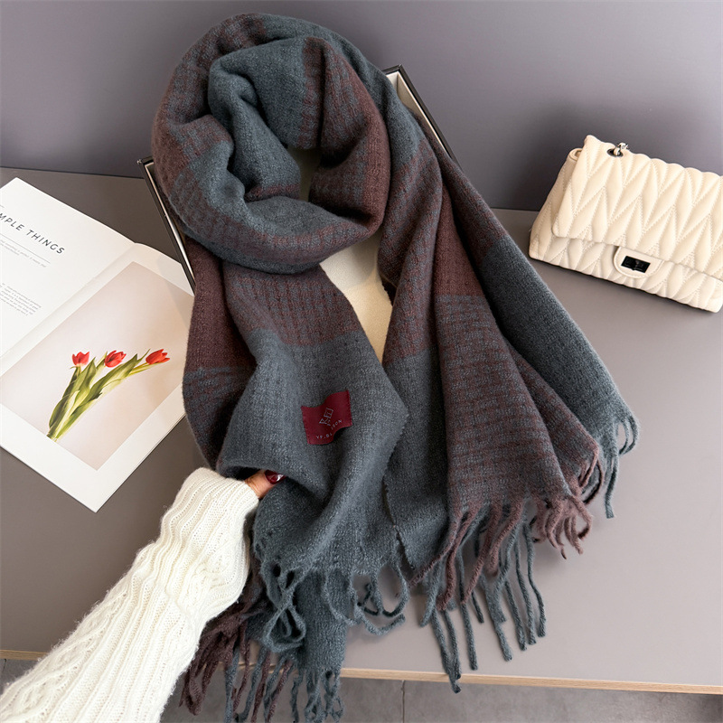 Imitation Cashmere Warm Scarf  - Pashmina Wrap Large ulasan dan harga