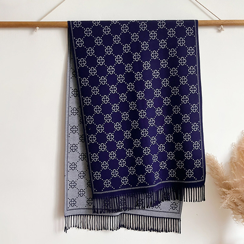 Brands Jacquard Design Winter  - Woven Scarf Blanket ulasan dan harga