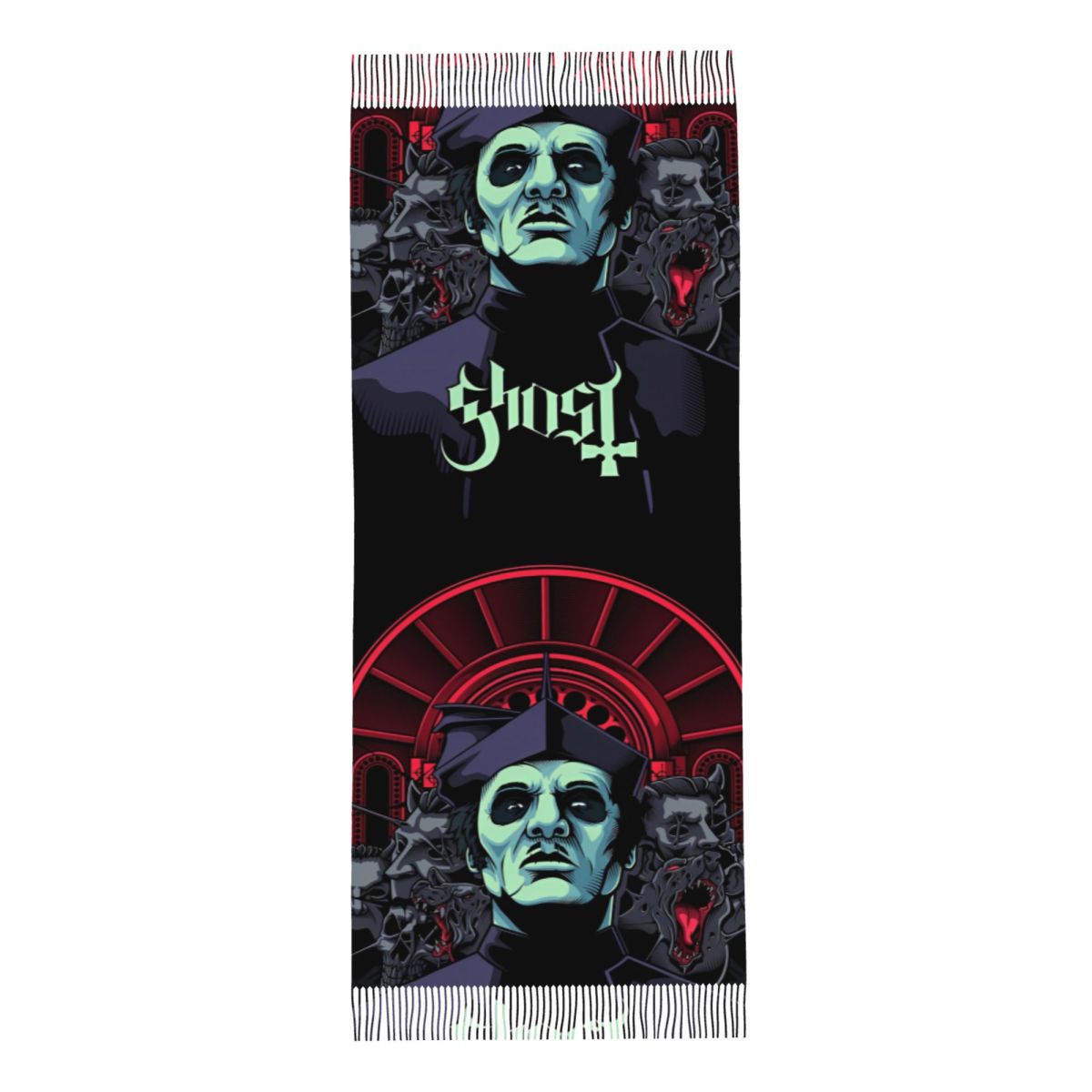 Ghost Band Shawl Wrap for Wome - Pashmina Wrap Large ulasan dan harga